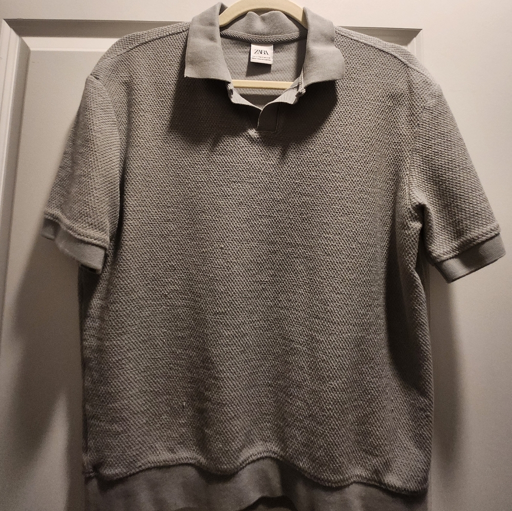 [Gently Worn] Light Teal Polo